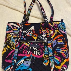 Vera Bradley Butterfly Flutter small tote